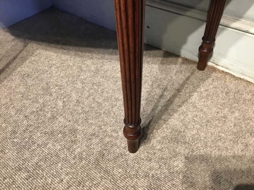 Antique mahogany card table View VI