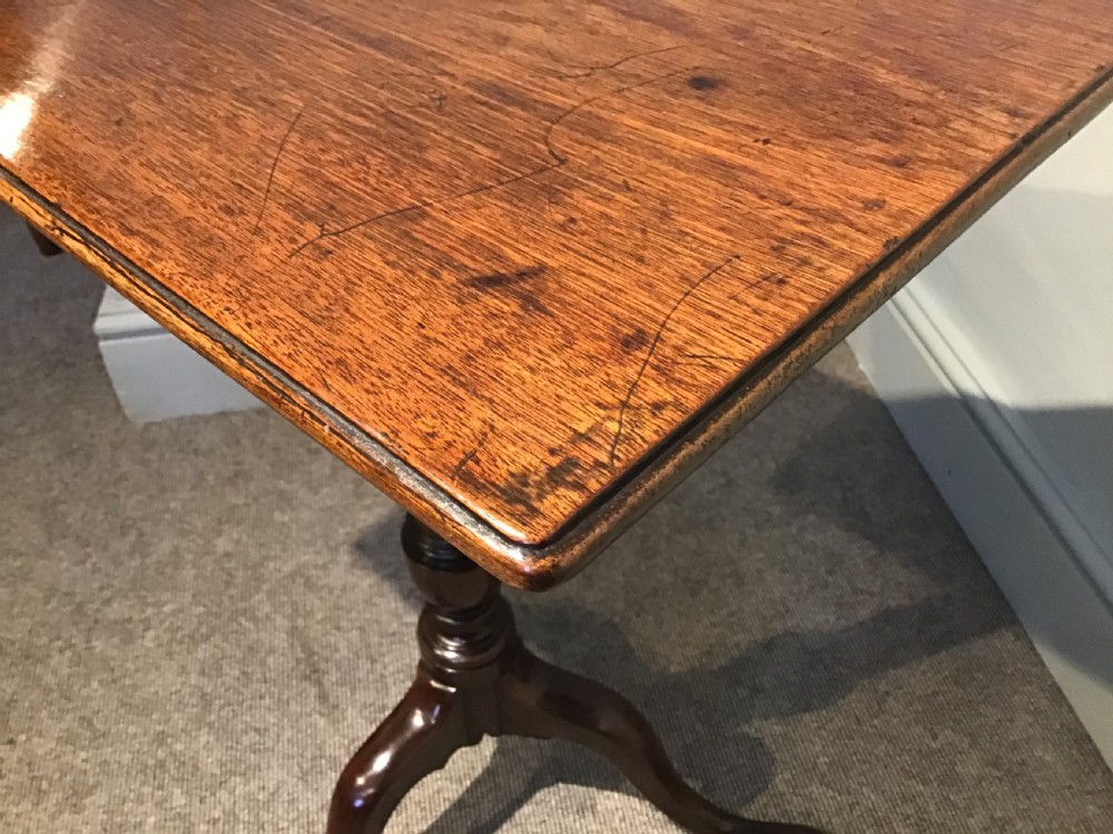 Georgian tripod table View VIII