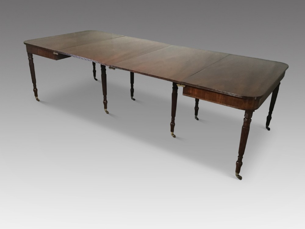 Georgian dining table  View II