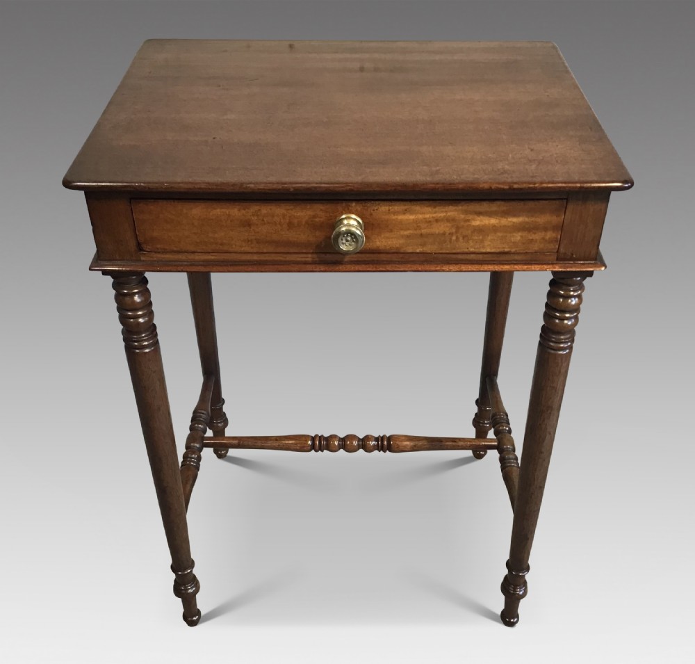 Regency mahogany sidetable
