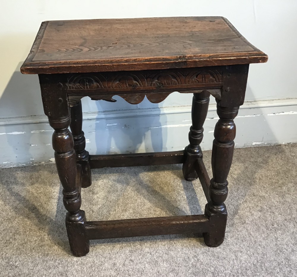 Antique joynt stool View VI