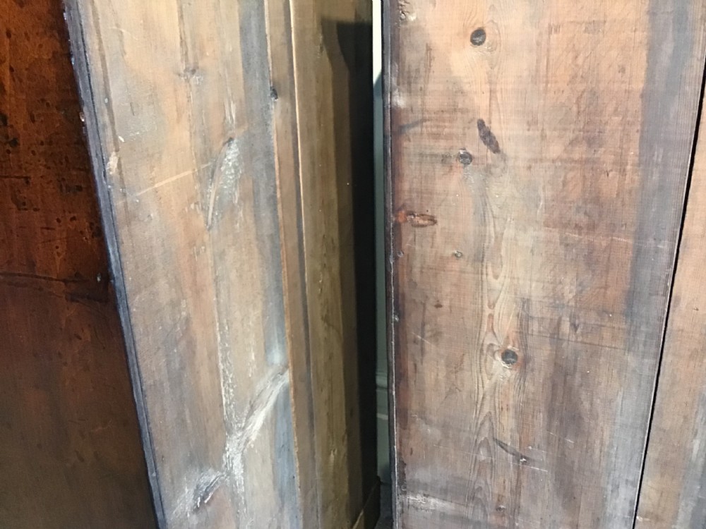 Pair of antique mahogany chest of drawers View X