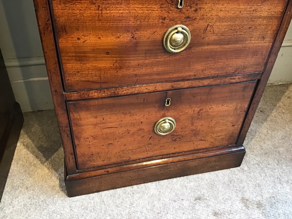 Pair of antique mahogany chest of drawers View XI