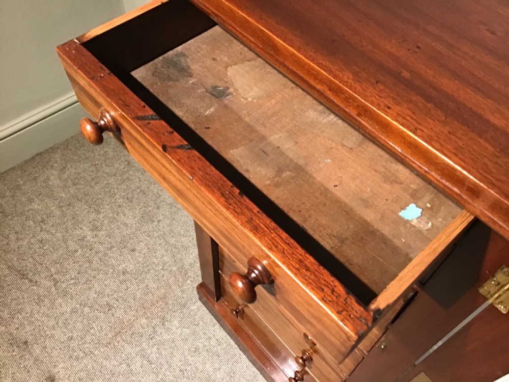 Antique mahogany Wellington chest View VI