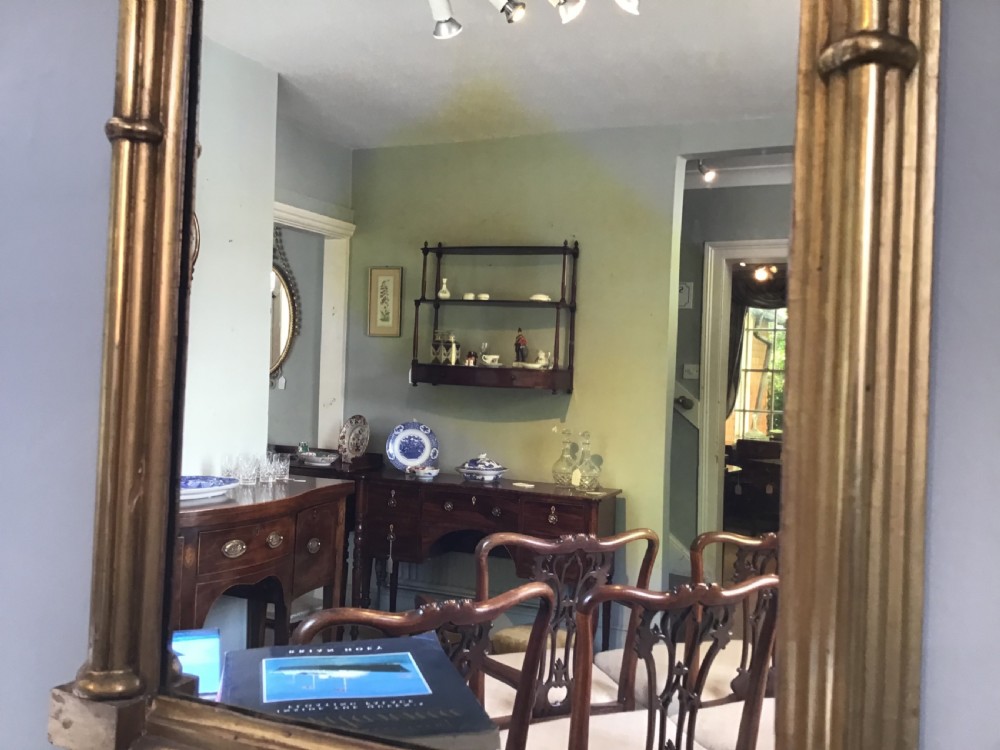 Antique gilt pier mirror View V