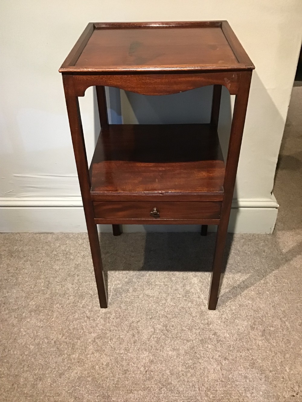 Antique bedside table