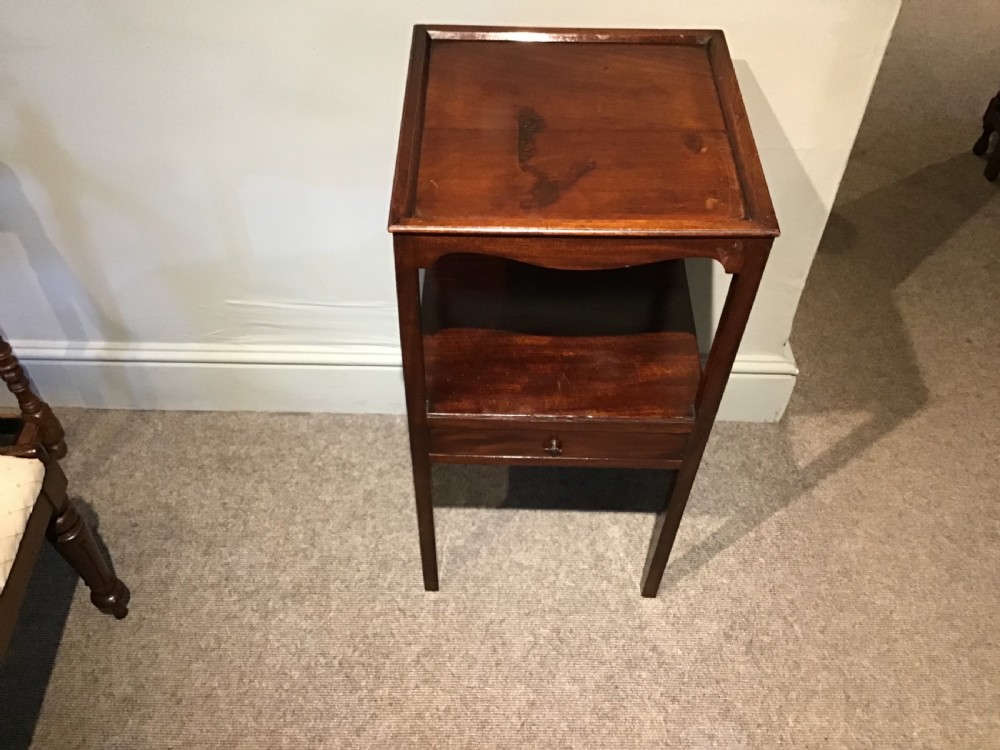 Antique bedside table View II