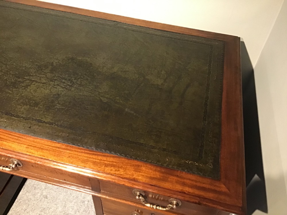 Antique pedestal desk View V