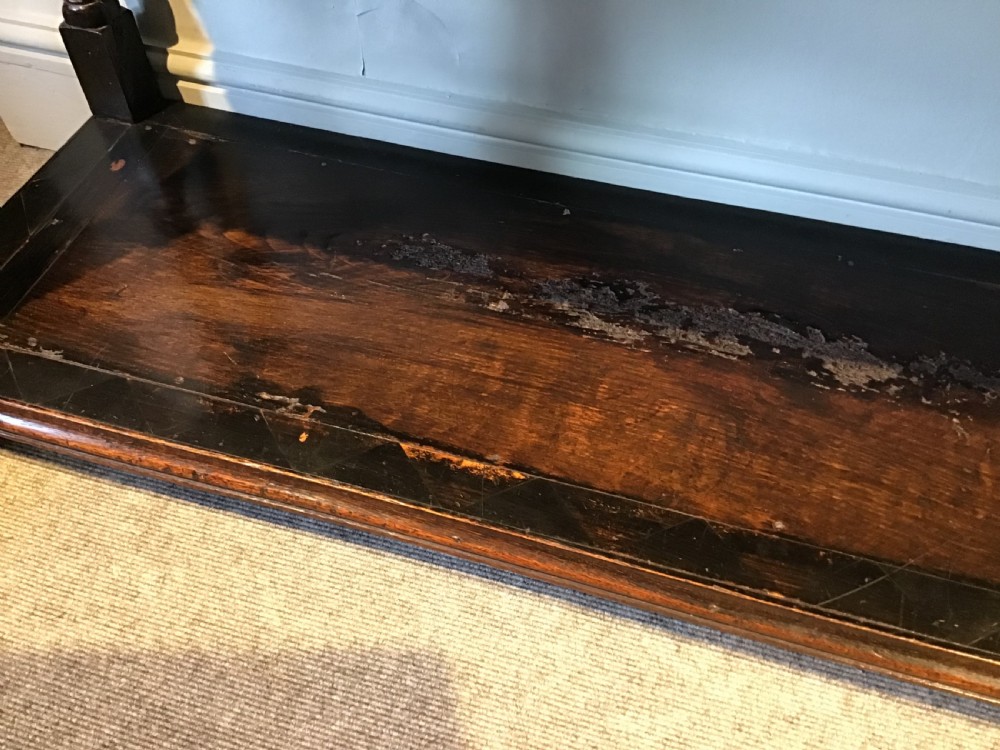 Antique oak dresser base View IX