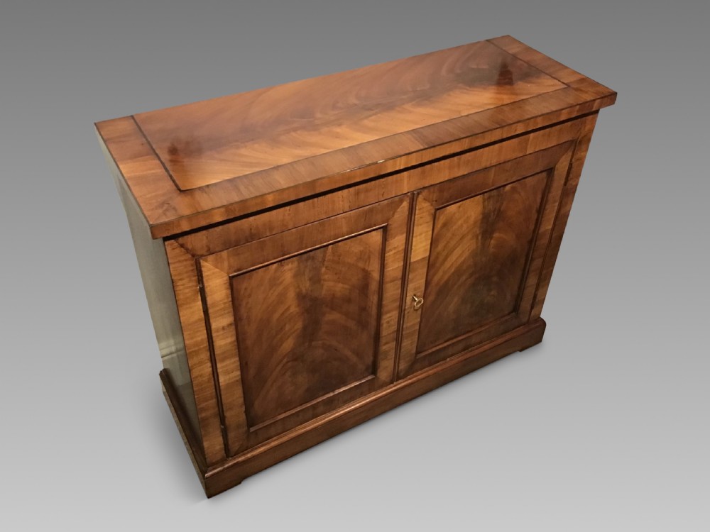 Antique mahogany sidecabinet View II