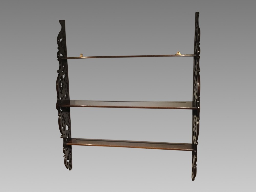 Antique wall shelves View II