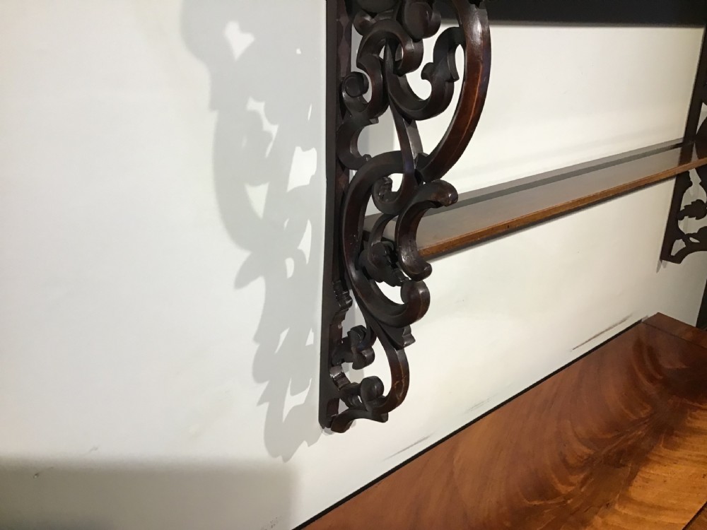 Antique wall shelves View III