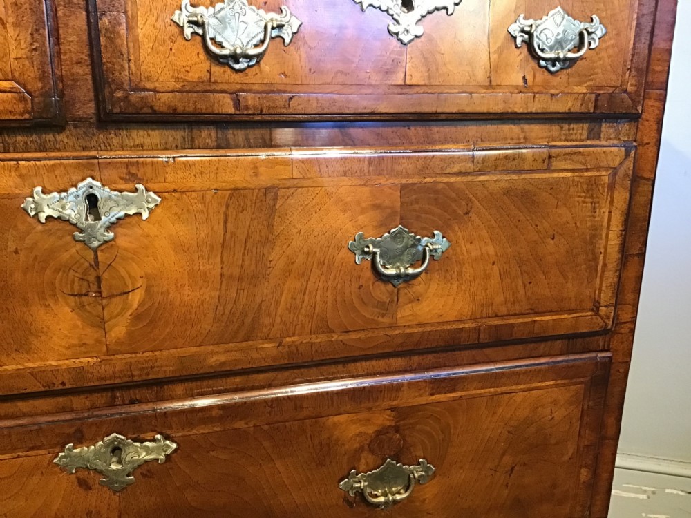 Antique walnut chest of drawers View IX