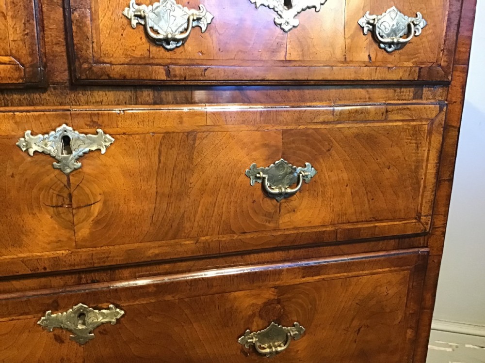 Antique walnut chest of drawers View X