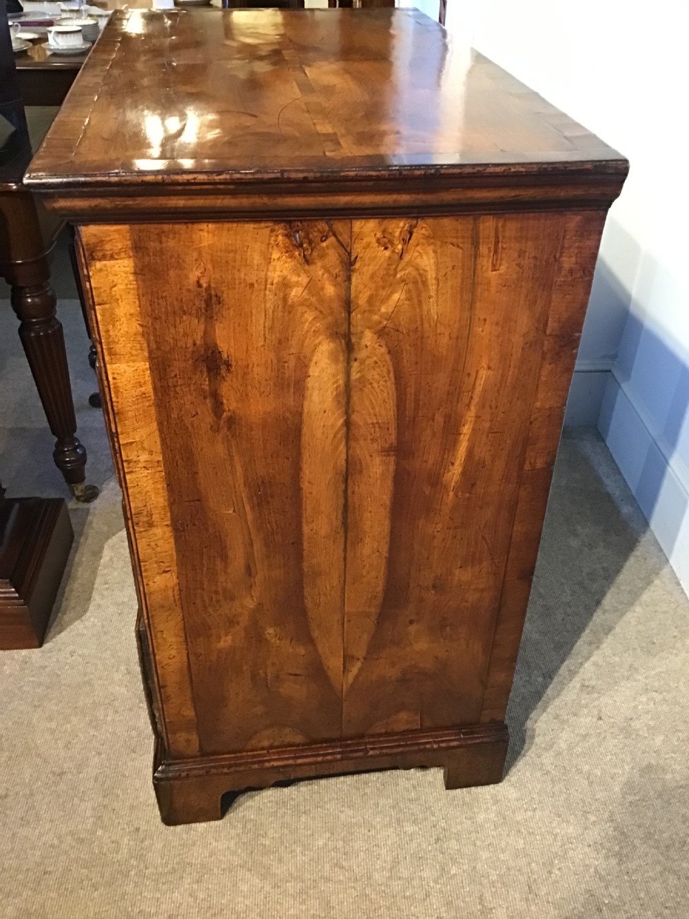 Antique walnut chest of drawers View XII