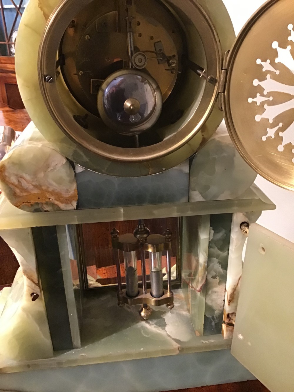 Antique French clock View VI