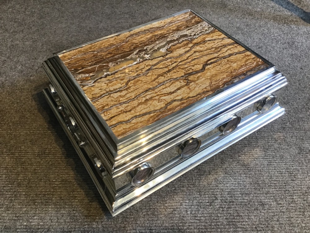 Dunhill silver plated card case