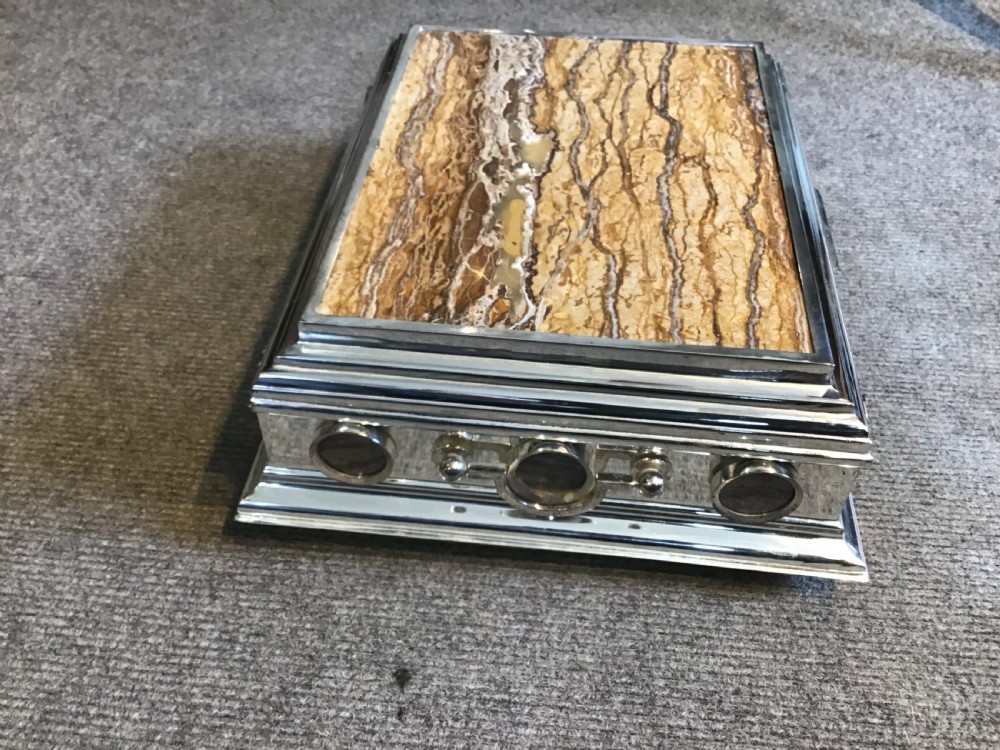 Dunhill silver plated card case View II