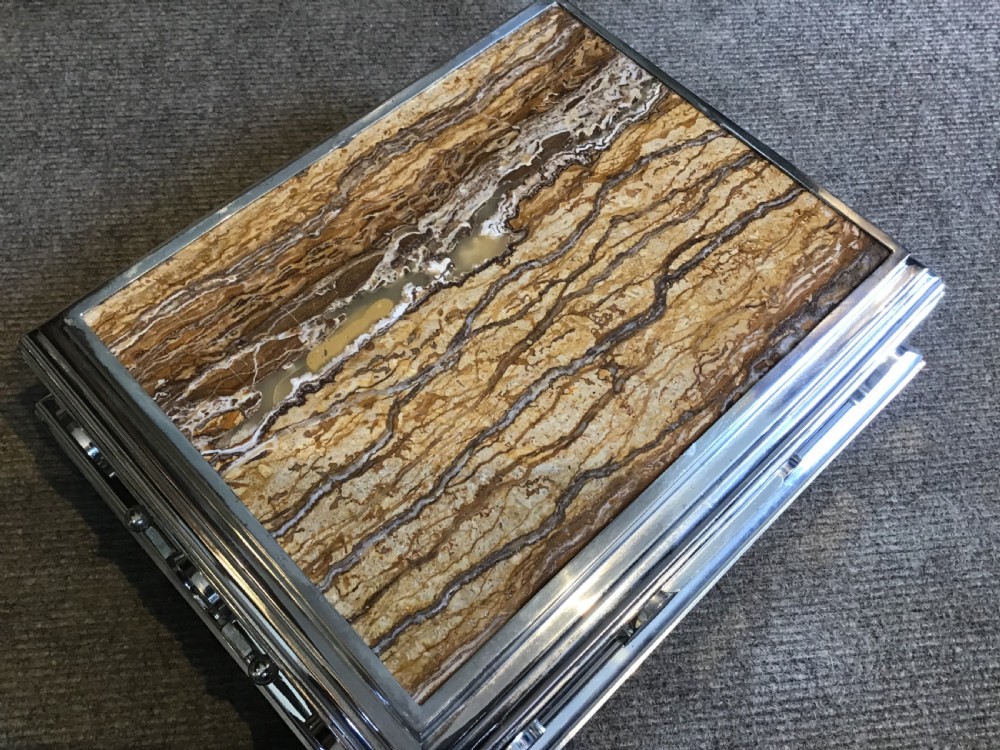 Dunhill silver plated card case View IV