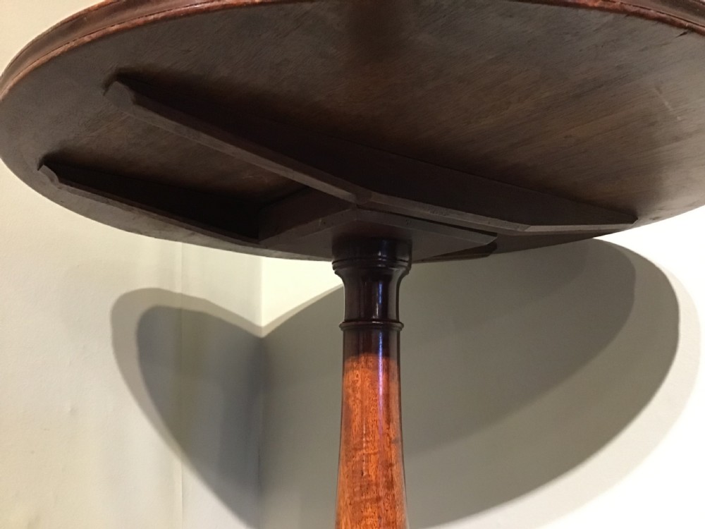 Antique mahogany wine table View V