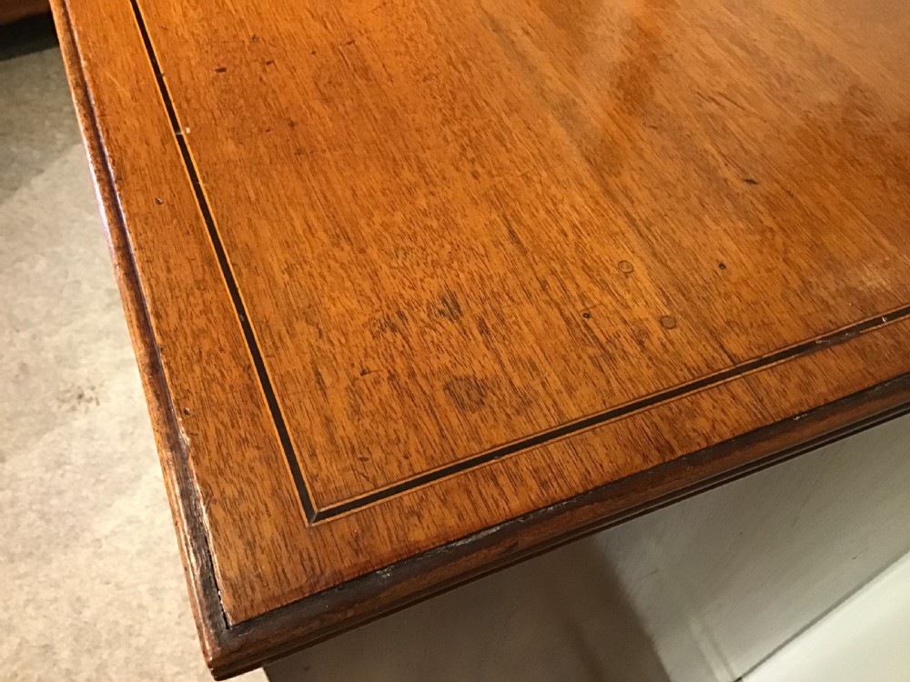 An antique mahogany chest of drawers View XII