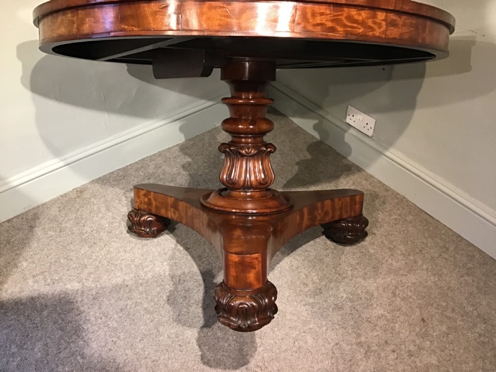 Antique mahogany centre table View IV