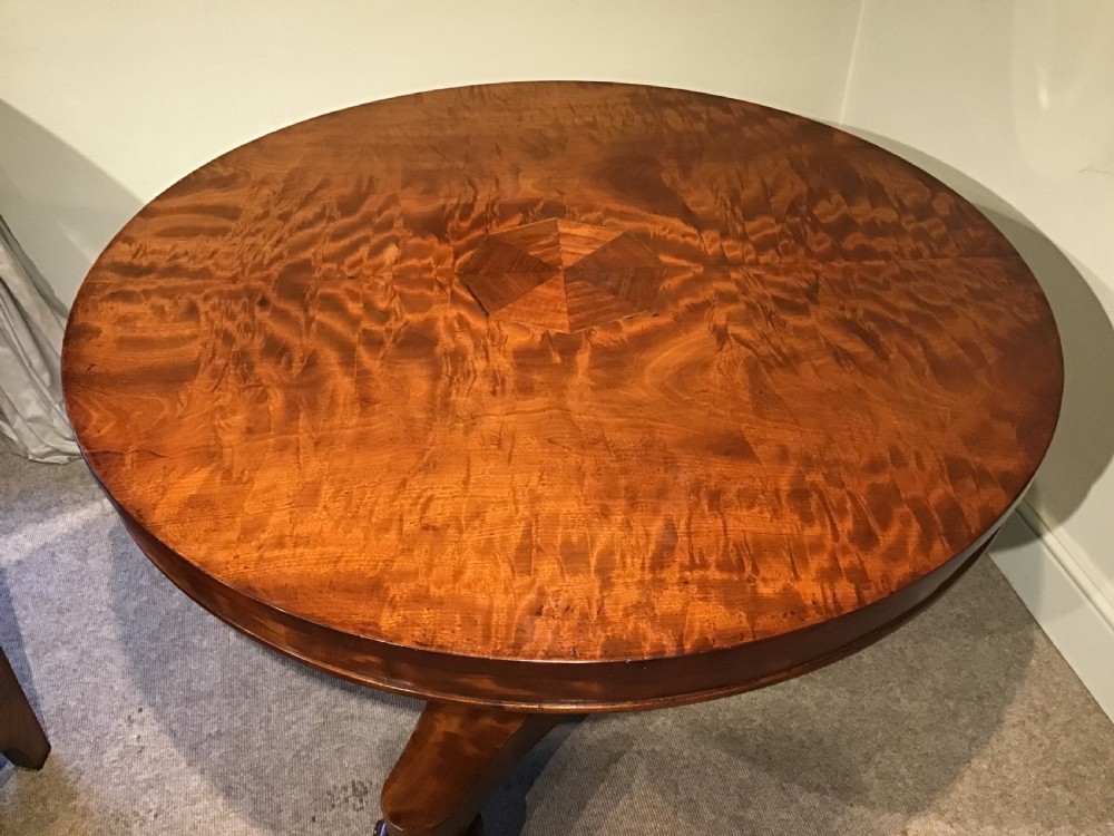 Antique mahogany centre table View IX