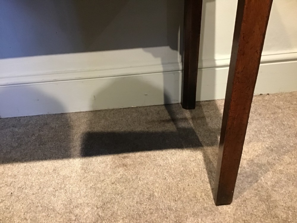 Georgian mahogany sidetable View V
