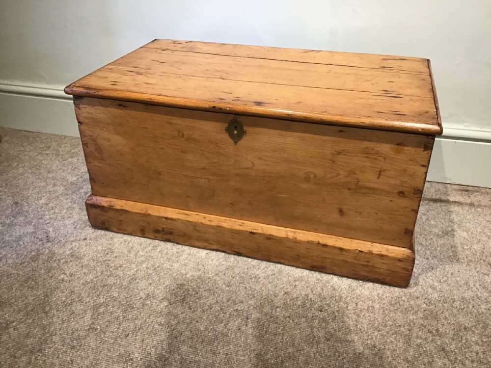 Antique pine box