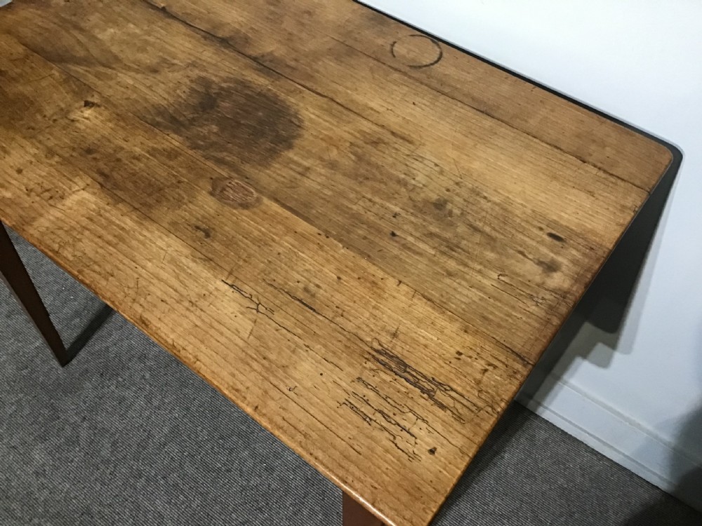 Antique fruitwood sidetable View IV