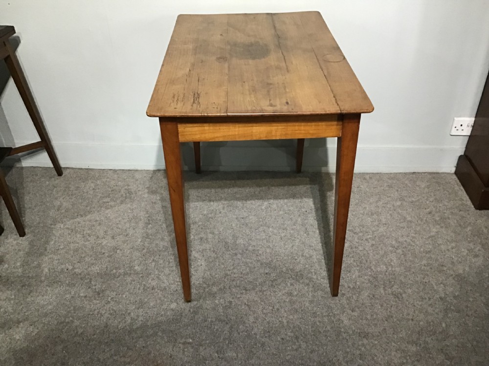 Antique fruitwood sidetable View VII