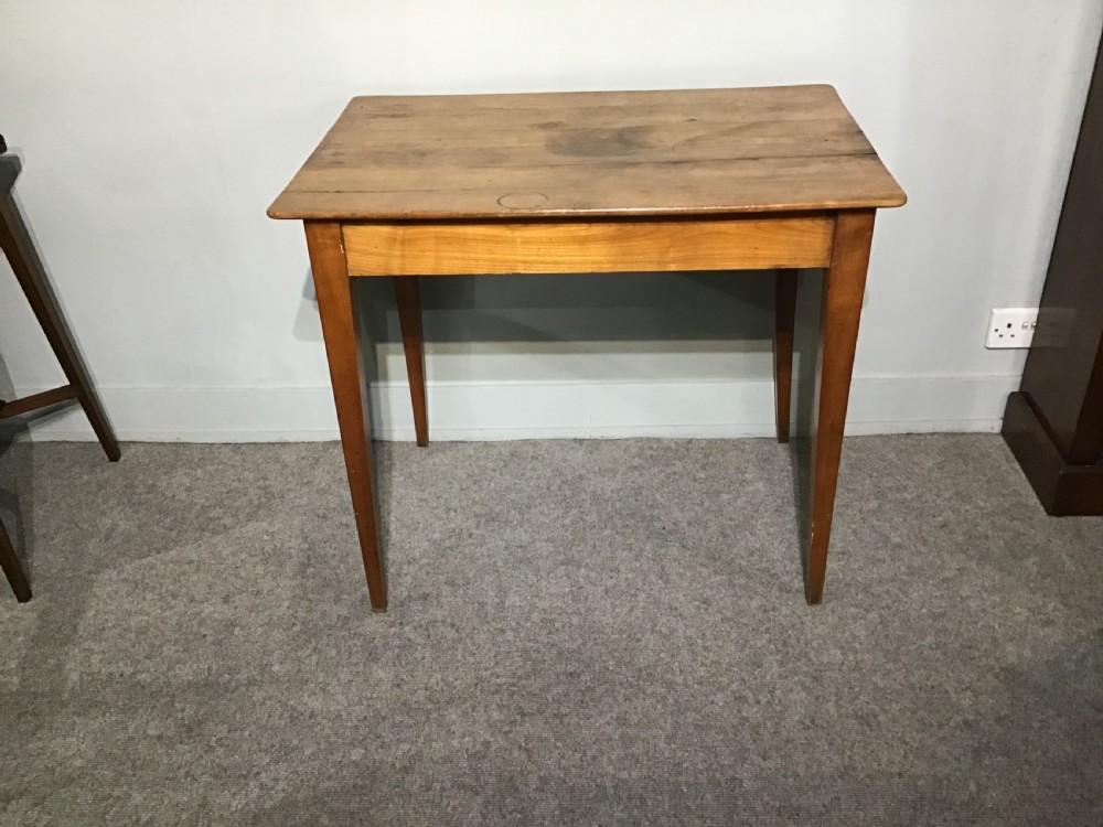 Antique fruitwood sidetable View VIII