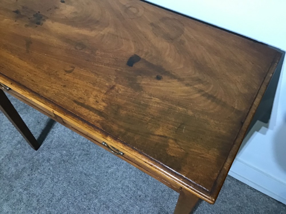 Antique mahogany tea table View III