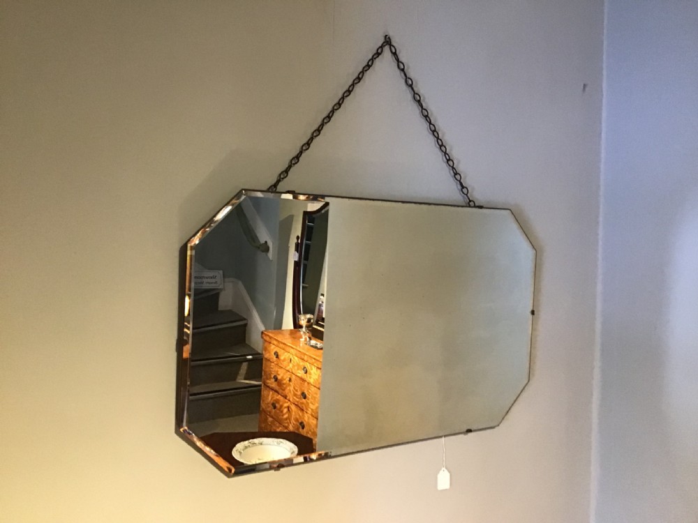 Antique wall mirror