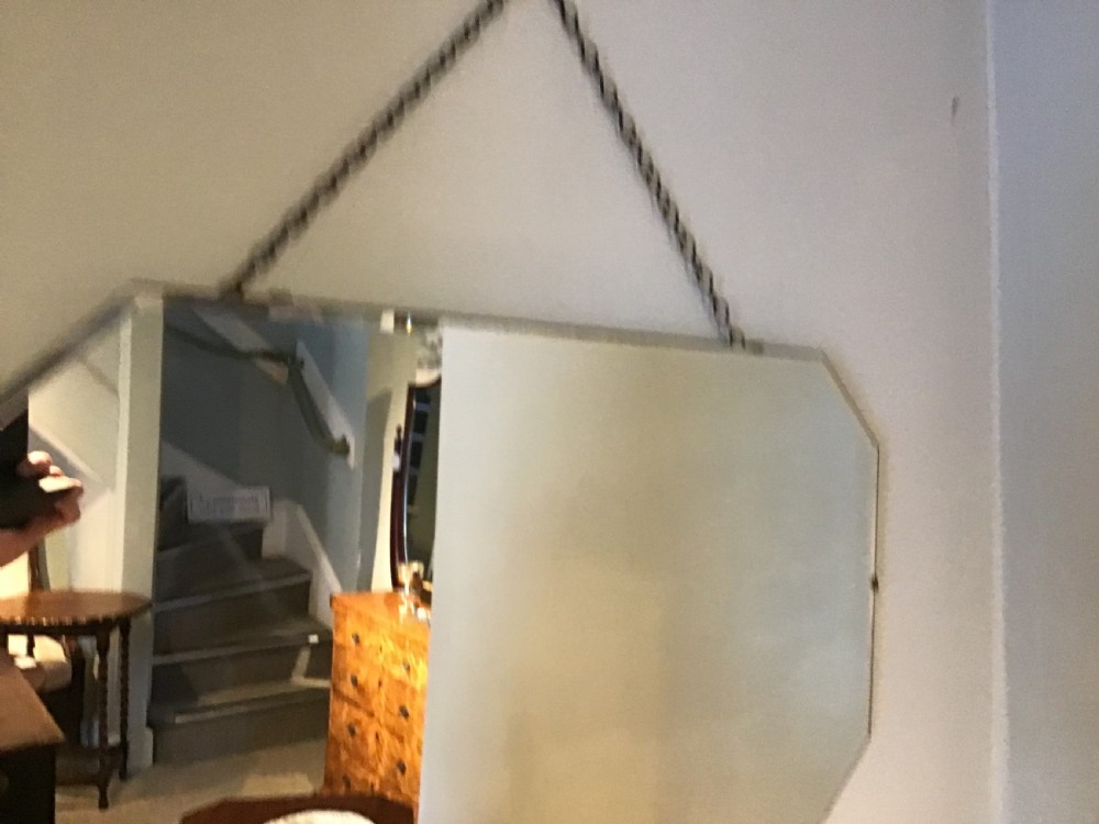 Antique wall mirror View III