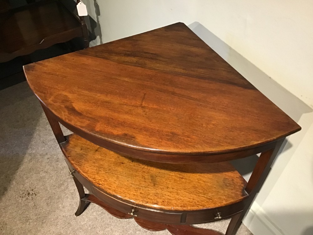 Antique corner washstand View VI