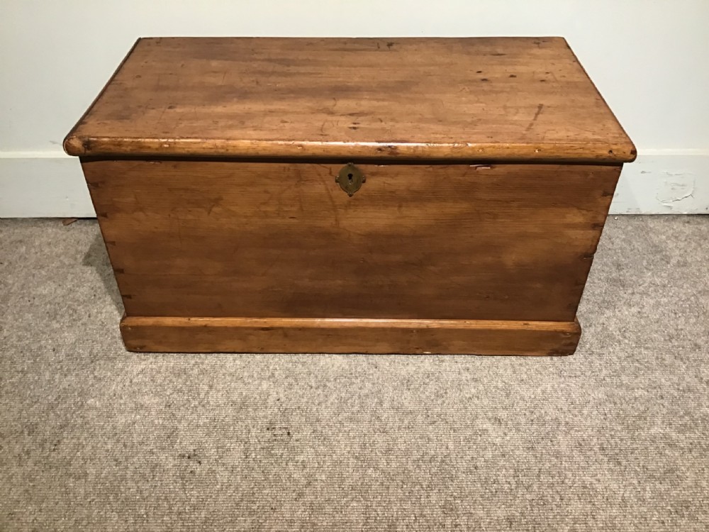 Antique pine chest