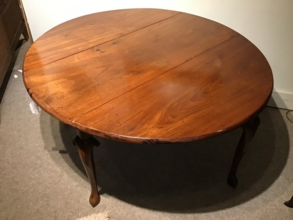 Georgian drop leaf table View VIII