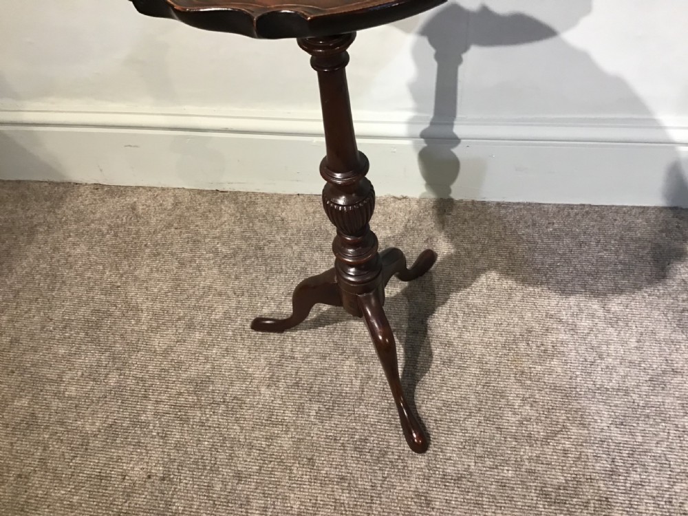 Antique mahogany wine table View VI