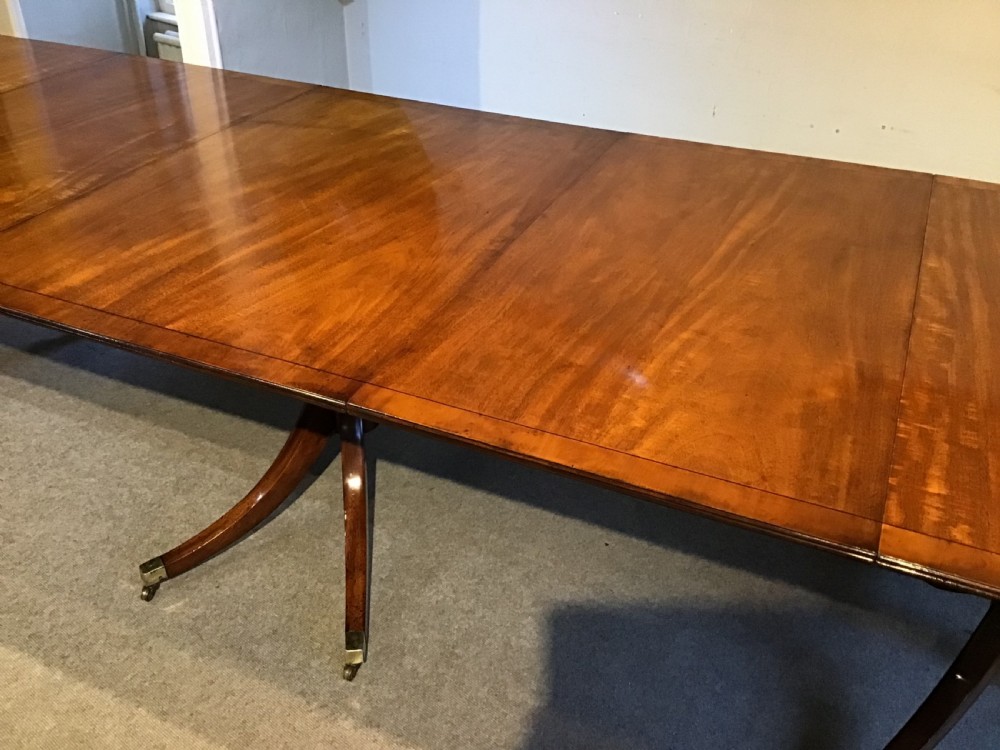 Antique mahogany dining table View IX