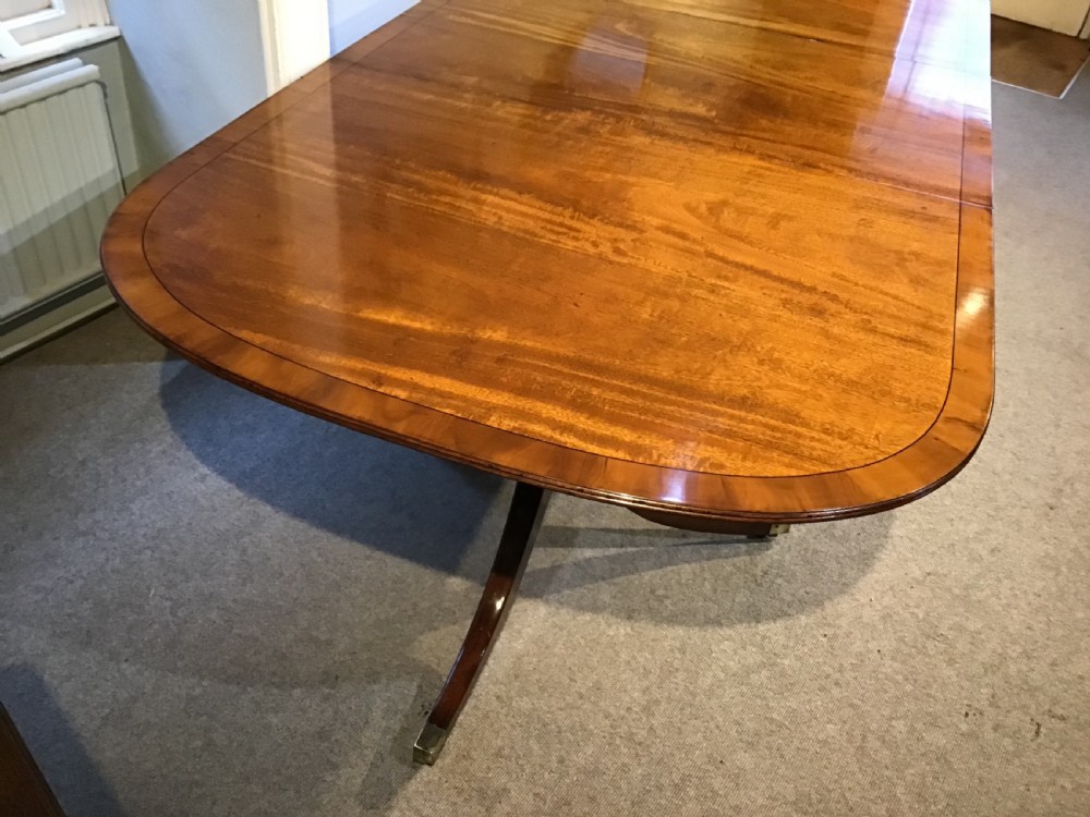 Antique mahogany dining table View XII