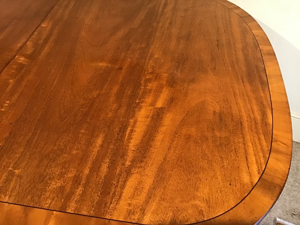 Antique mahogany dining table View XV