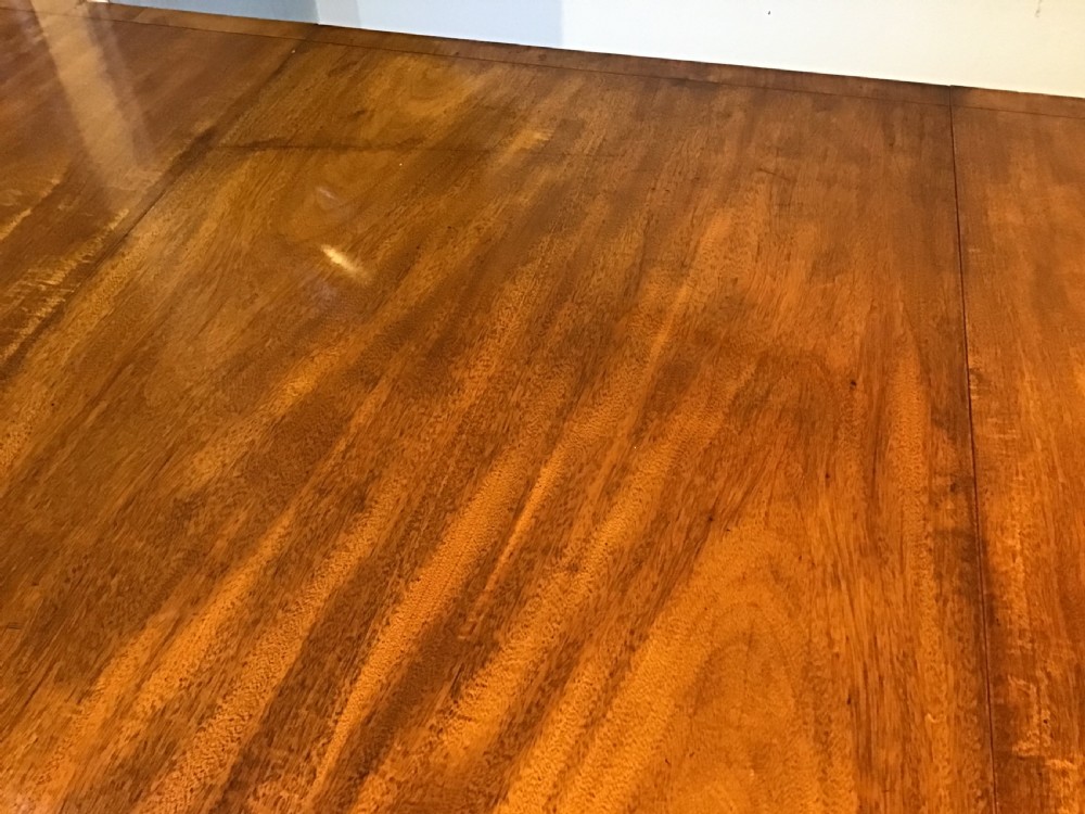 Antique mahogany dining table View XVII