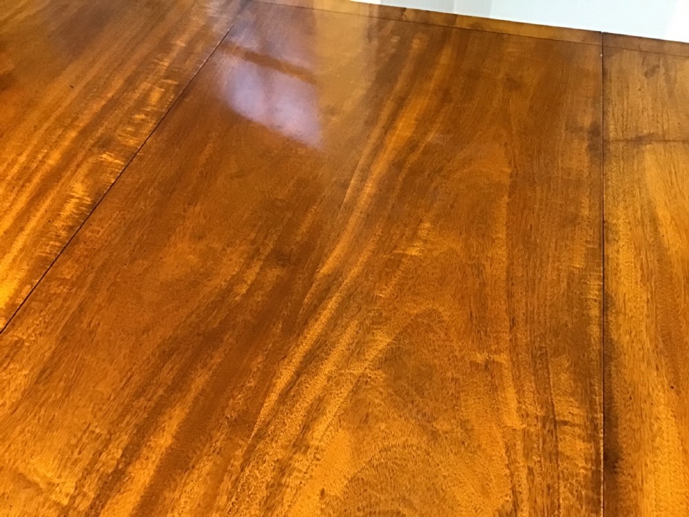 Antique mahogany dining table View XVIII