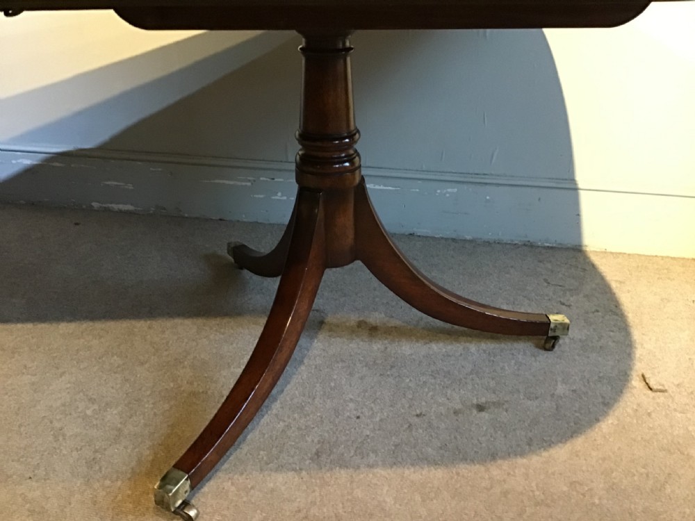 Antique mahogany dining table View XX