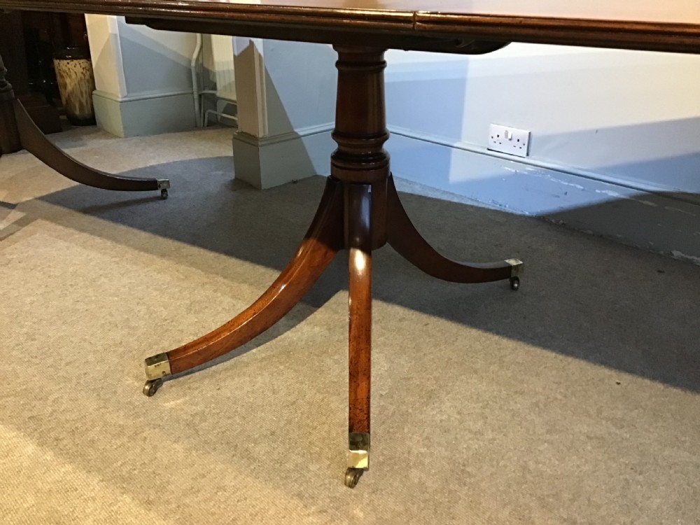 Antique mahogany dining table View XXI