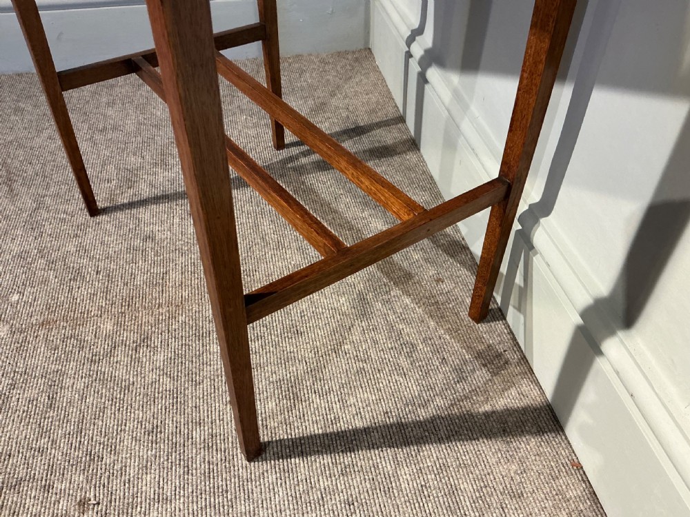Edwardian mahogany bijouterie table View VI