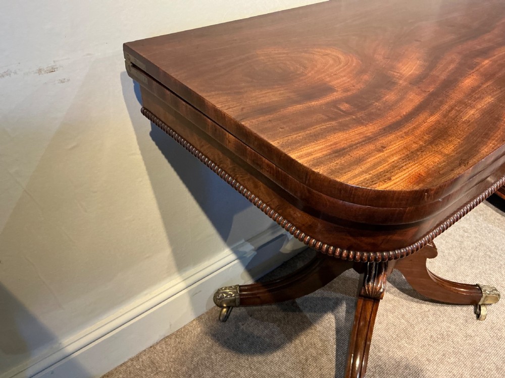Antique mahogany tea table View VIII