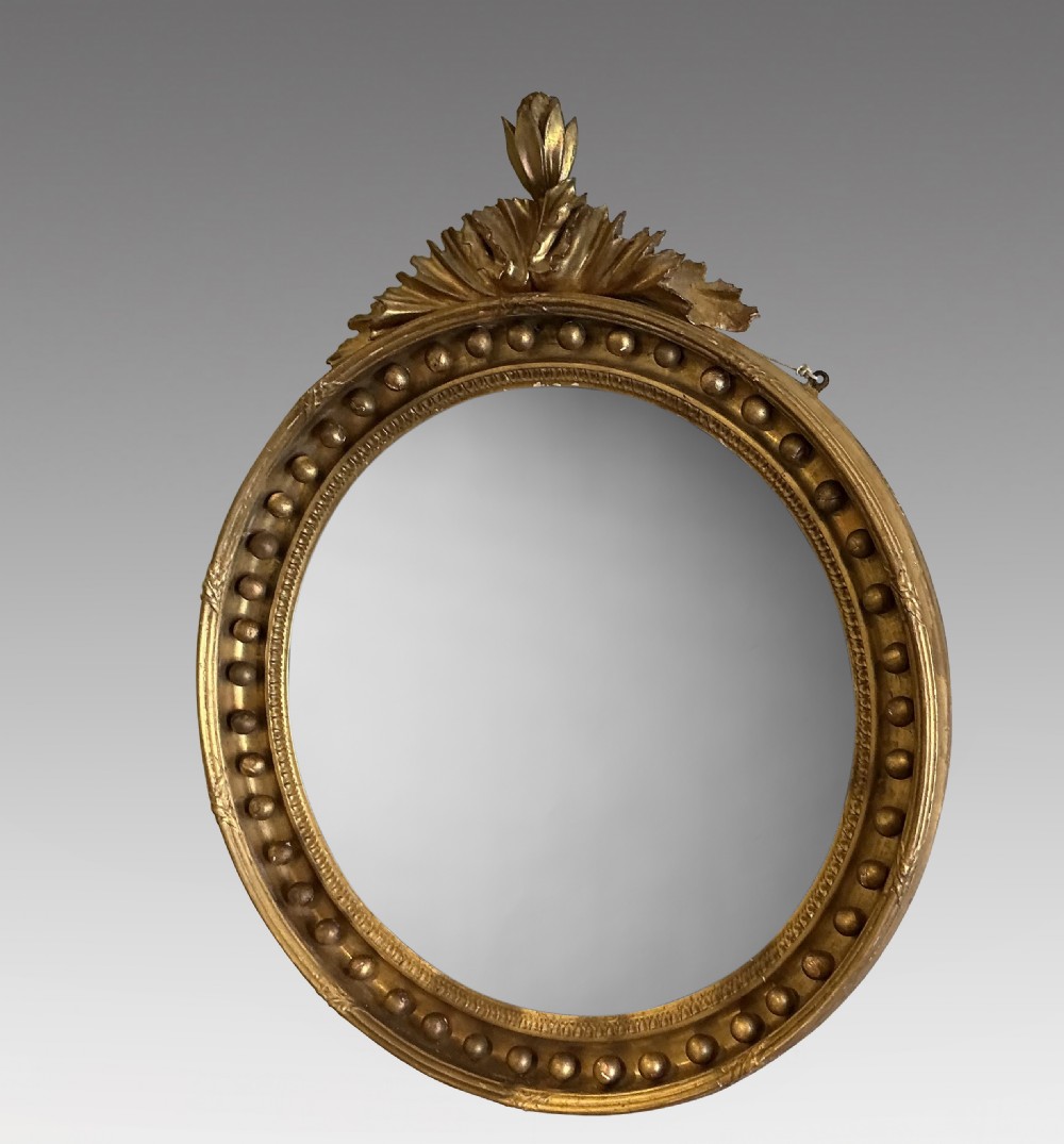 Regency convex mirror