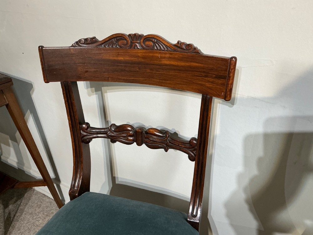 Pair of Rosewood sidechairs chairs View III